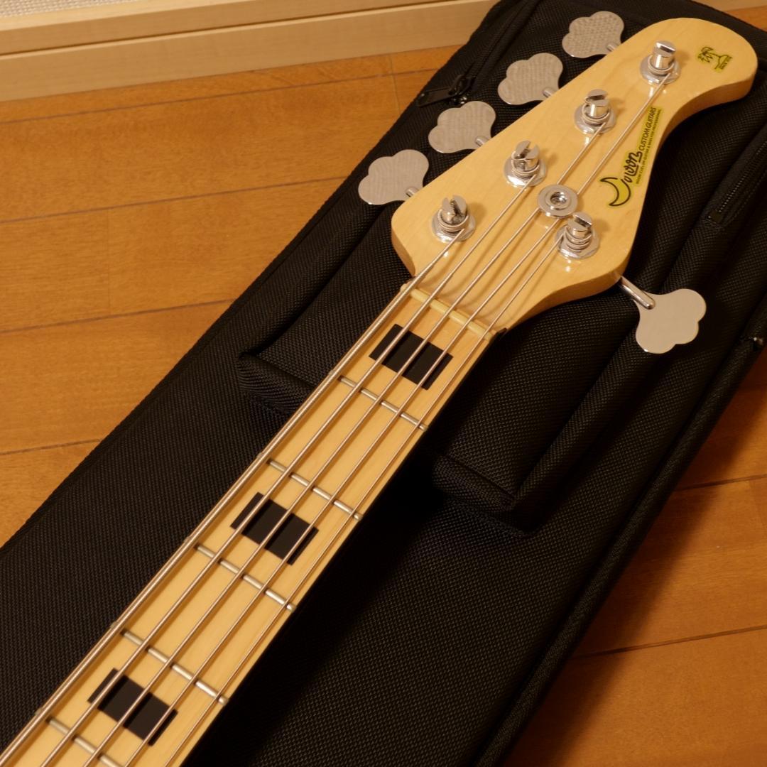 moon JB-5C N/M CR カスタム5弦ベース