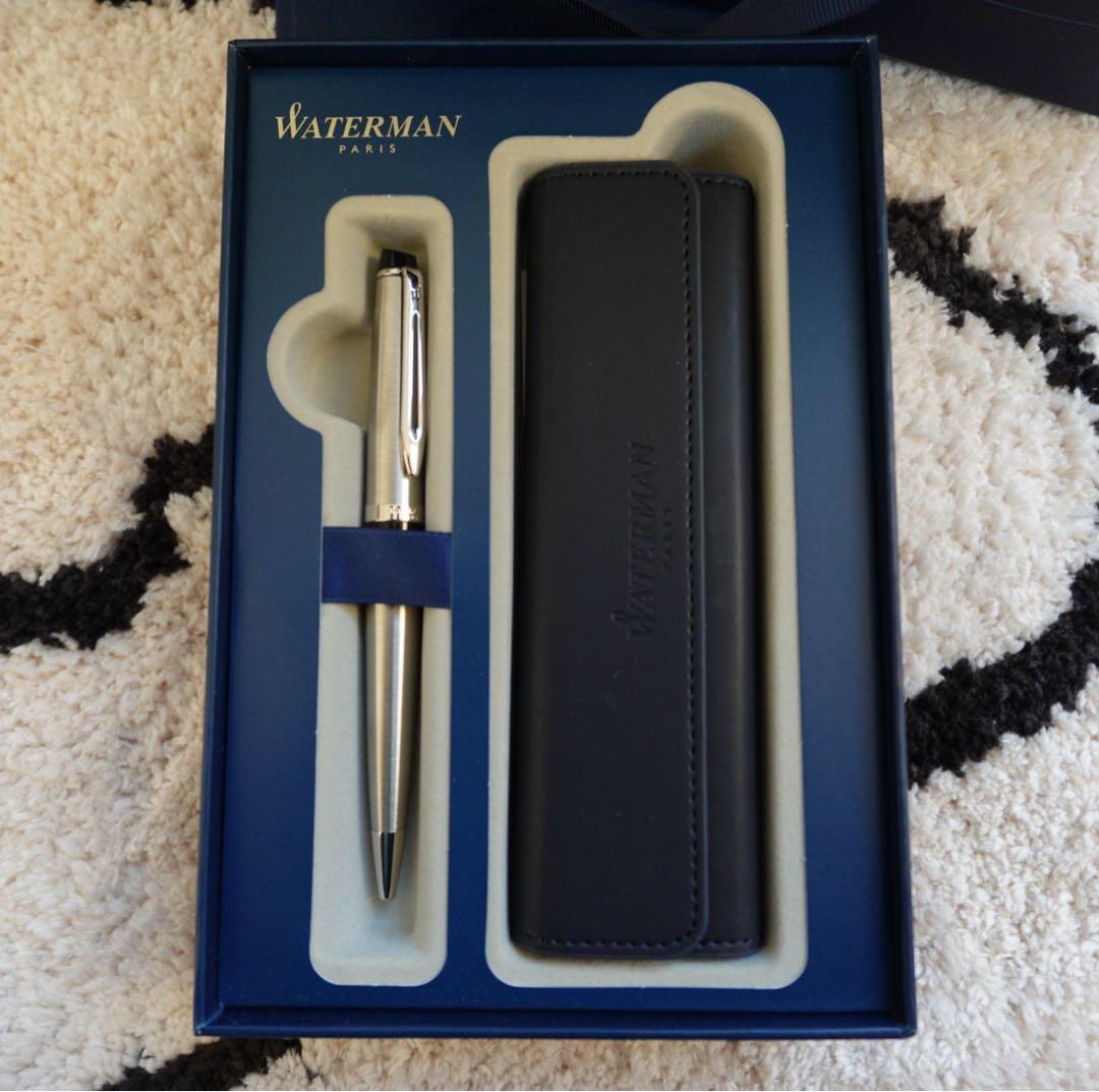 【新品未使用】WATERMAN ボールペン ケース・袋付き