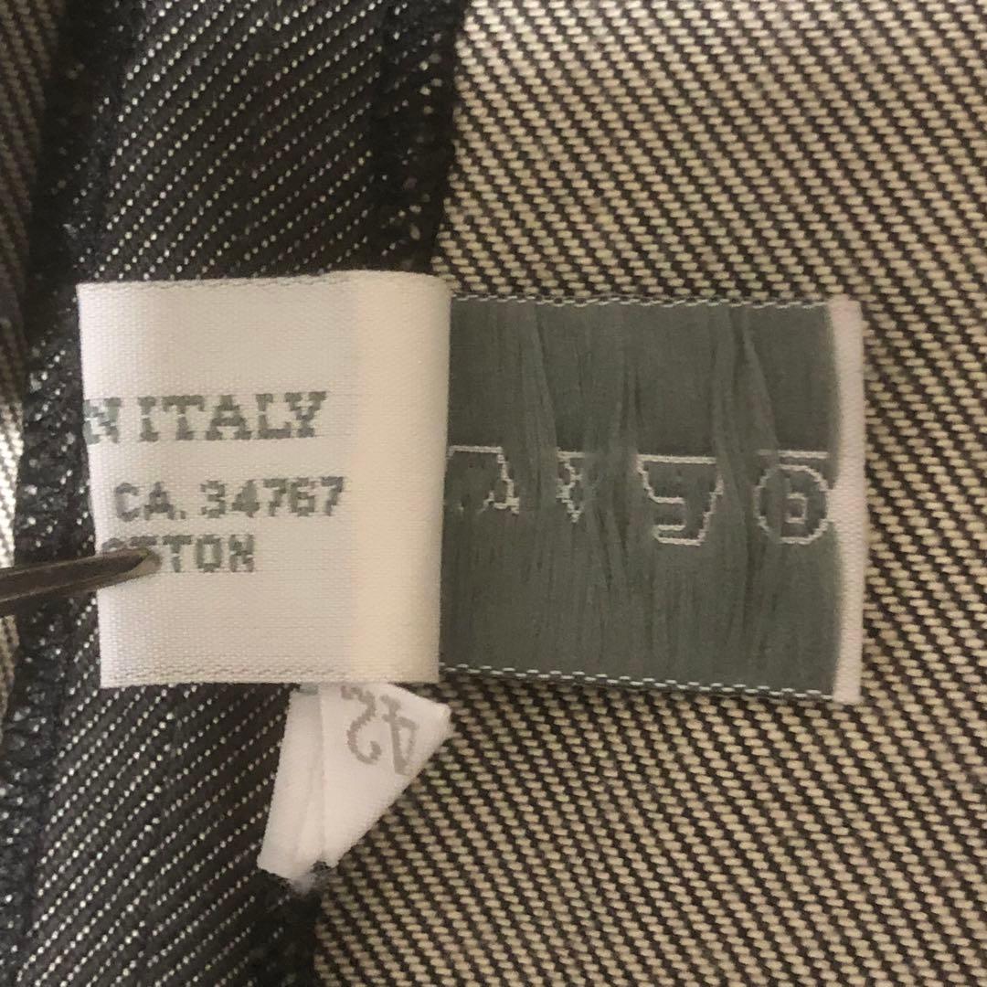 miumiu ミュウミュウ　台形スカート　ひざ丈　ミニスカート　グレー　42