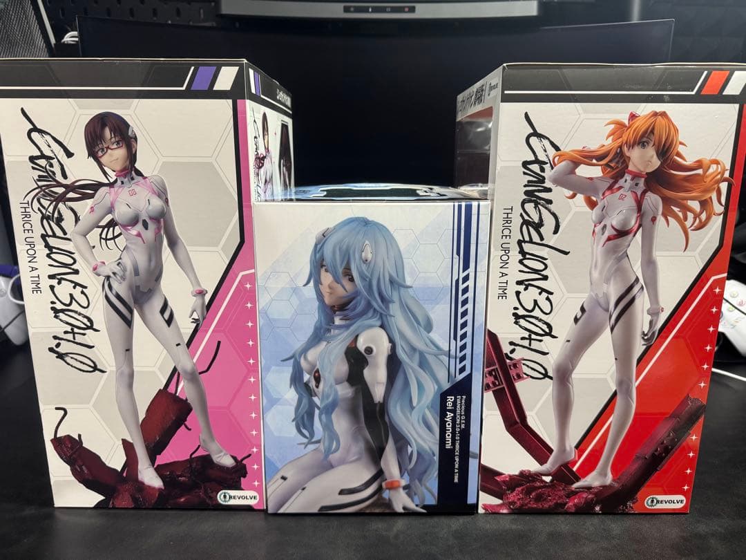 エヴァンゲリオン　フィギュア　アスカ・マリ・レイ