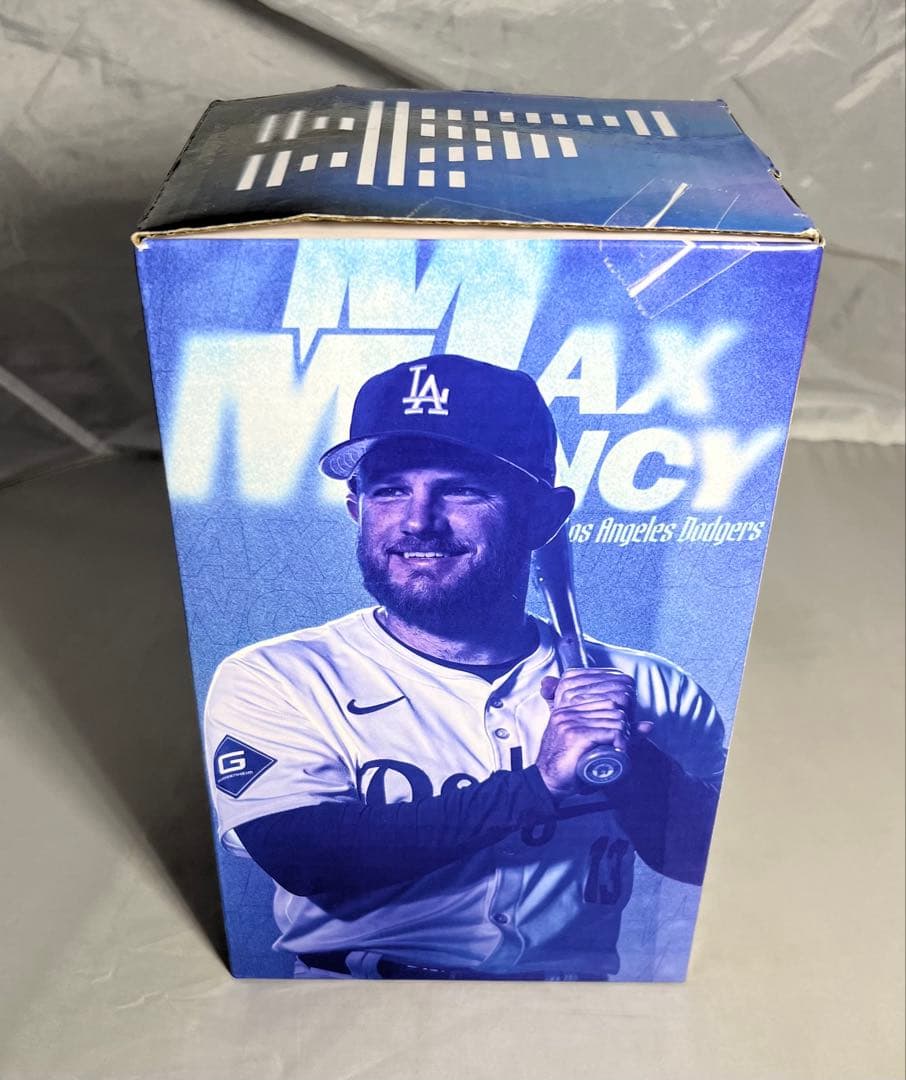 ドジャース　マックス・マンシー　ボブルヘッド　ドジャースタジアム限定