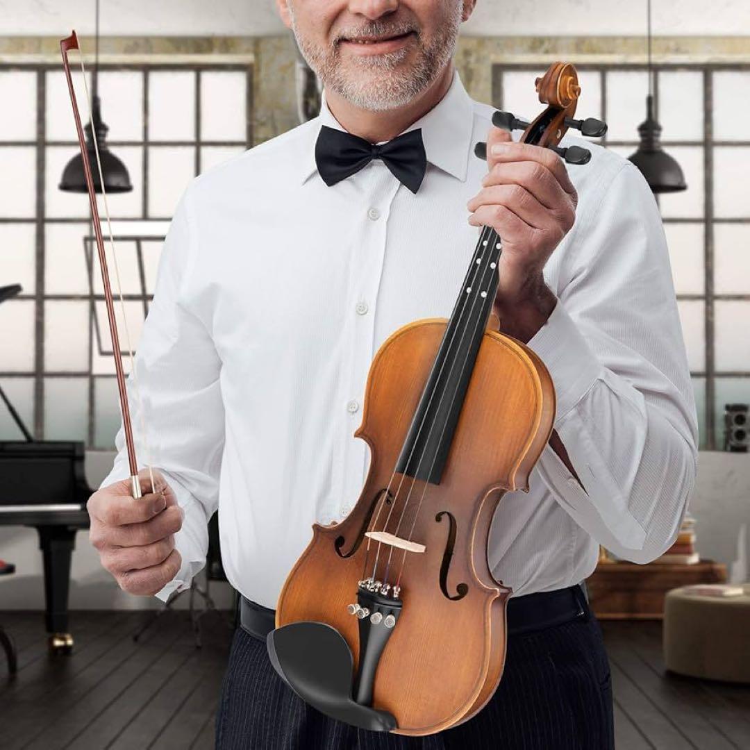 バイオリン 初心者セット 艶消し 指板マークチューナー