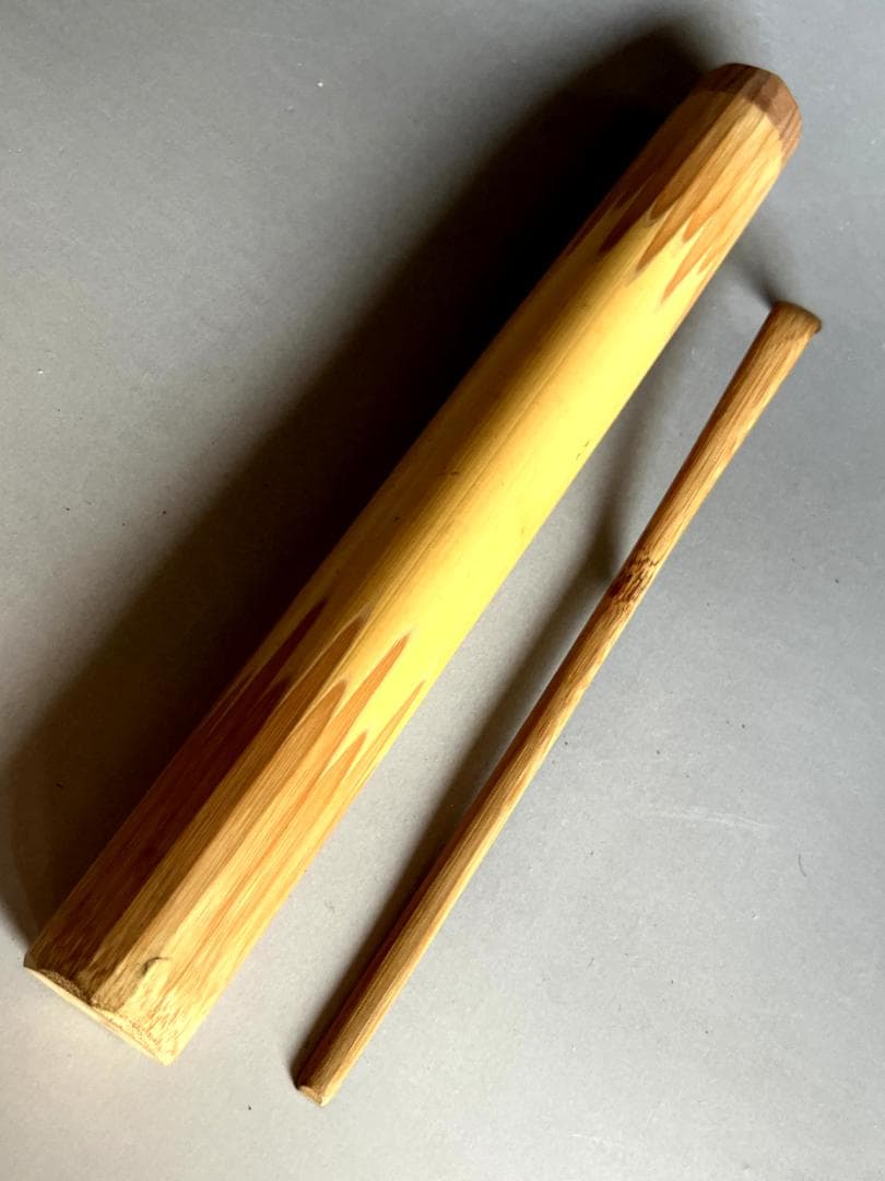 茶杓■銘「千歳」西大寺 直腰 丸撓め お茶道具 古美術 時代物 骨董品■