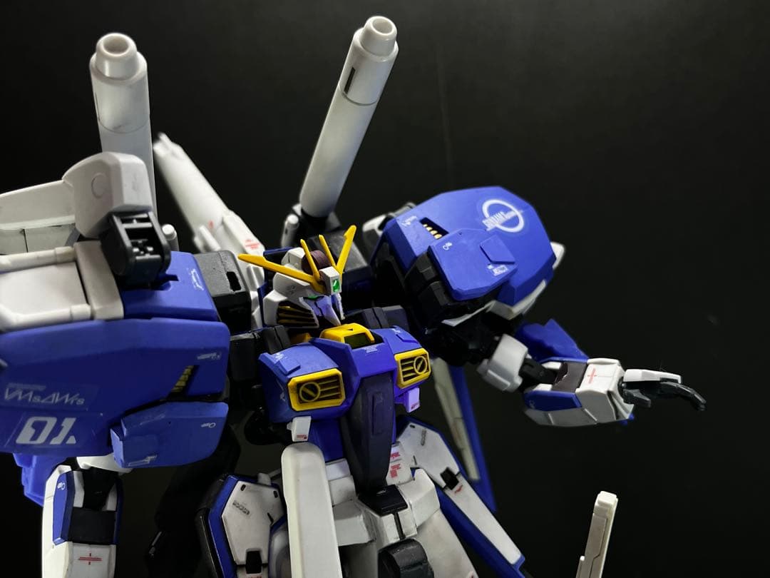 改造ガンプラ　塗装済み完成品　hgスペリオルガンダム　sガンダム
