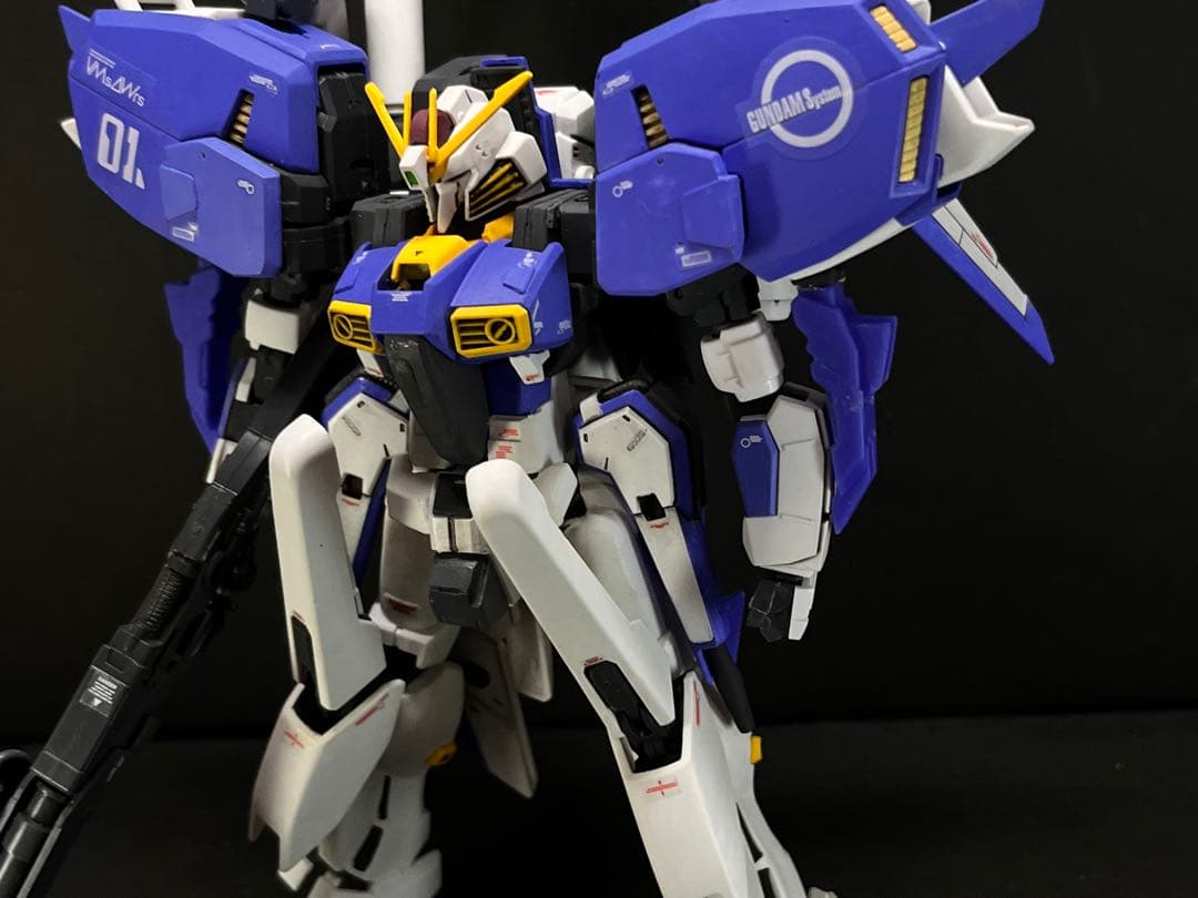 改造ガンプラ　塗装済み完成品　hgスペリオルガンダム　sガンダム