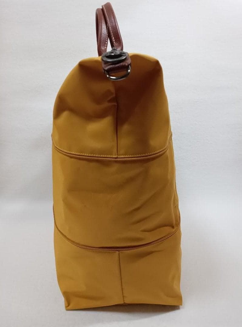 未使用　LONGCHAMP　２WAY拡張式　ボストンバッグ　トラベルバッグ