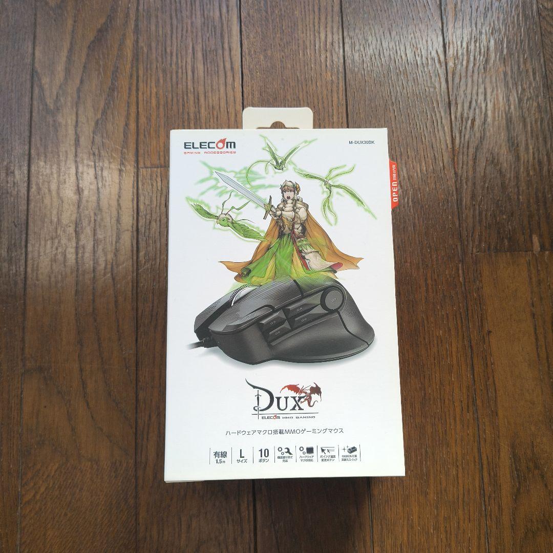 新品未使用未開封ELECOM MMOマウス M-DUX30BK ブラック