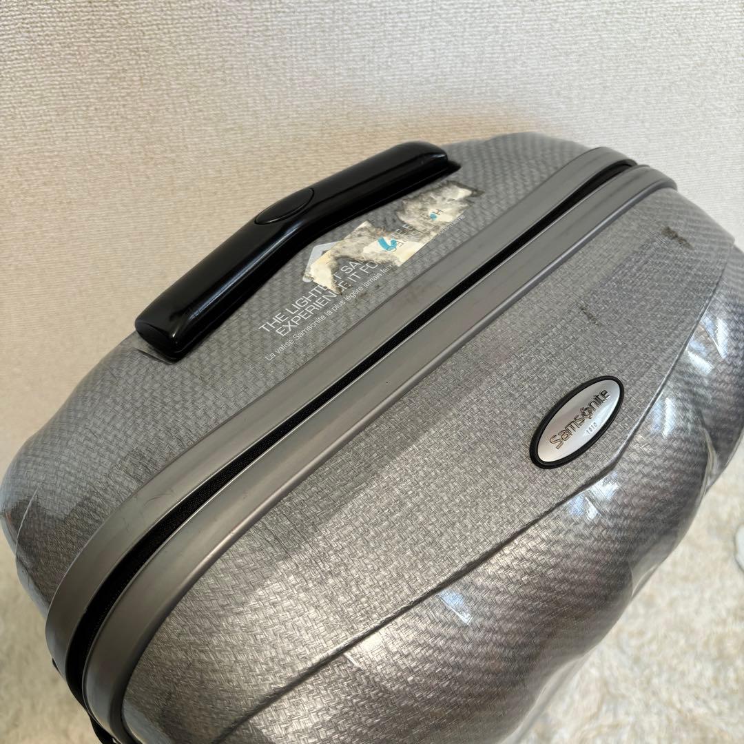 美品✨samsonite サムソナイト　コスモライト　キャリーケース　シルバー