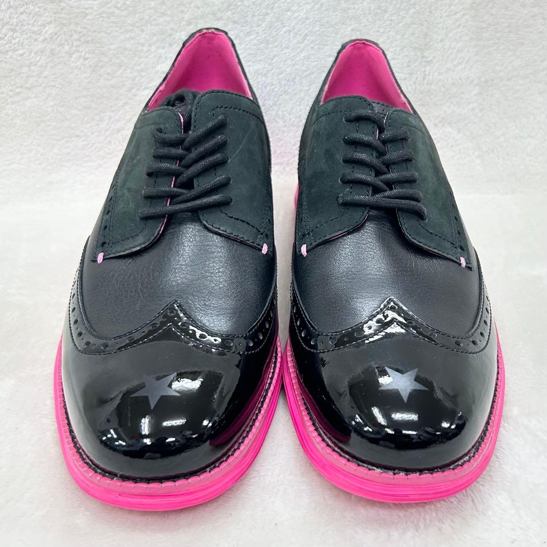 ✨未使用級極美品✨コールハーン×ファンタシー　存在感抜群　黒　26.5cm 軽量