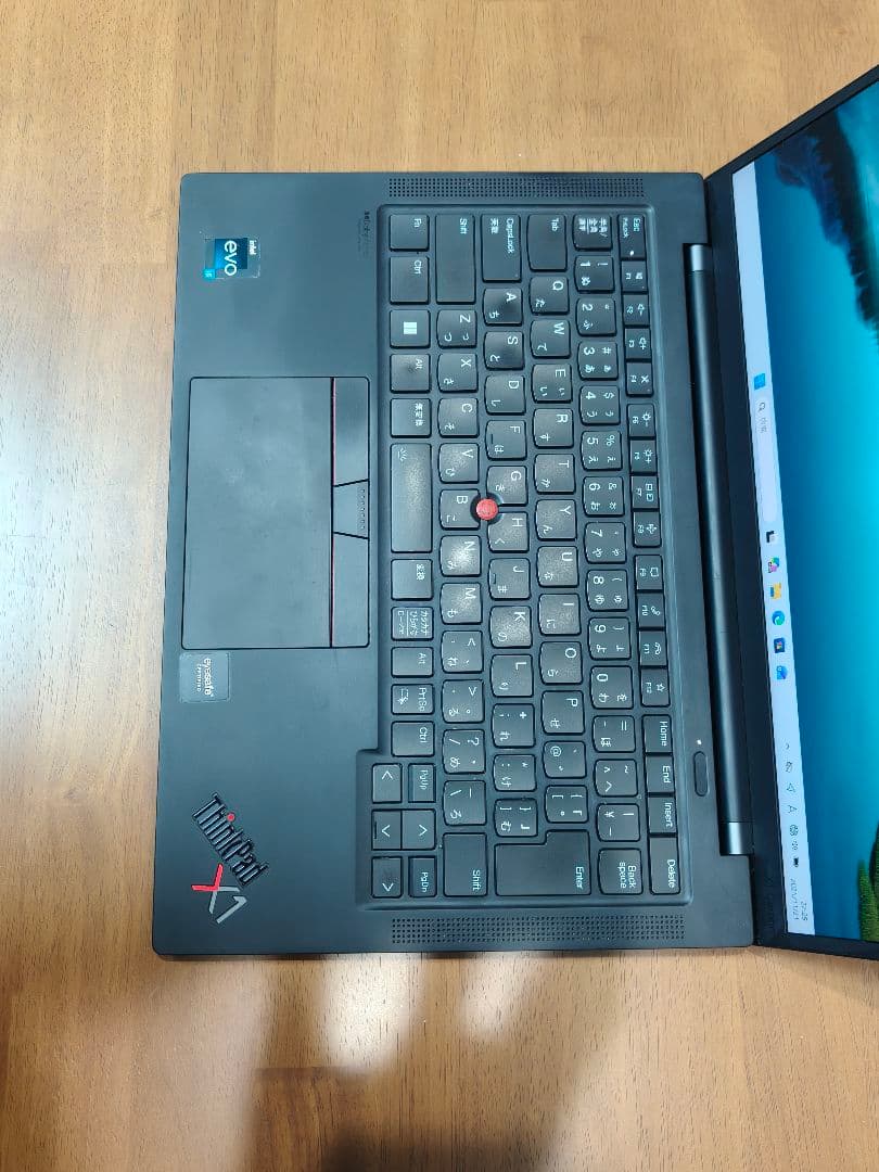 2022年式 Thinkpad X1 carbon gen10 i5/16GB③