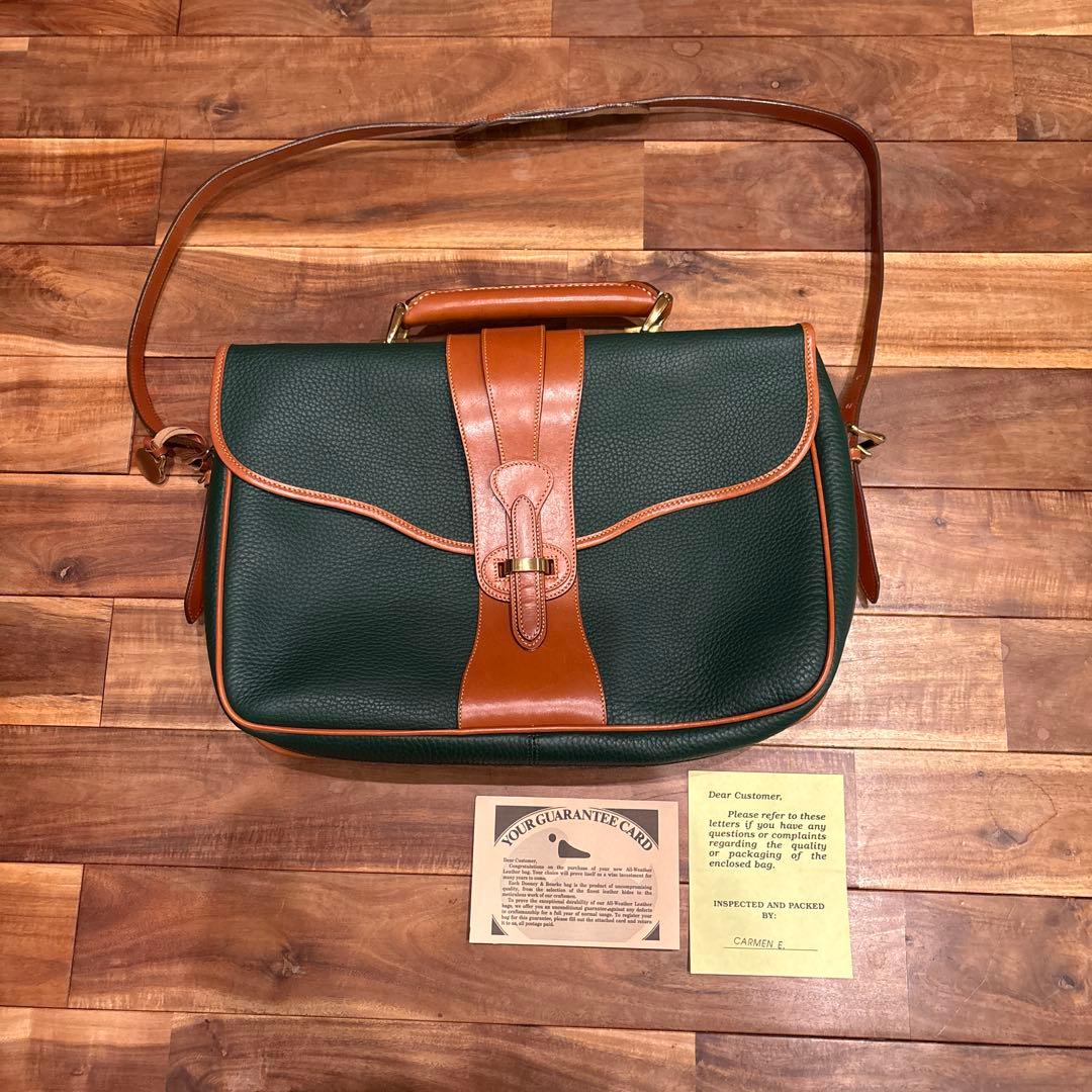 美品✨本革✨Dooney & Bourke✨レザー✨ショルダーバッグ✨グリーン