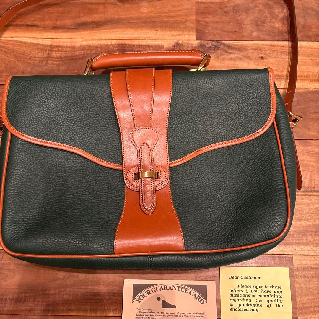 美品✨本革✨Dooney & Bourke✨レザー✨ショルダーバッグ✨グリーン