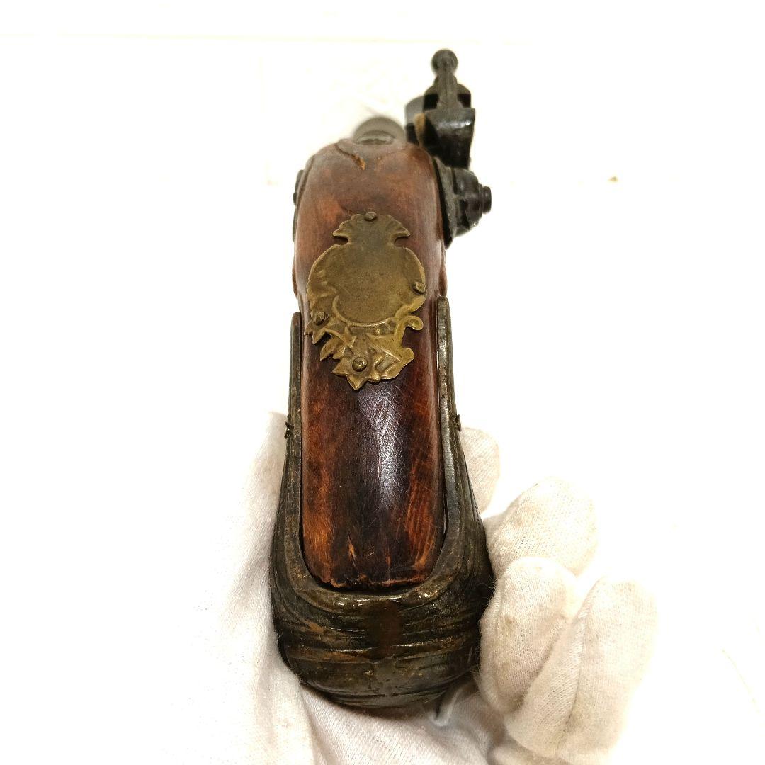 12-1-2 モデルガン 木製グリップ 金属パーツ