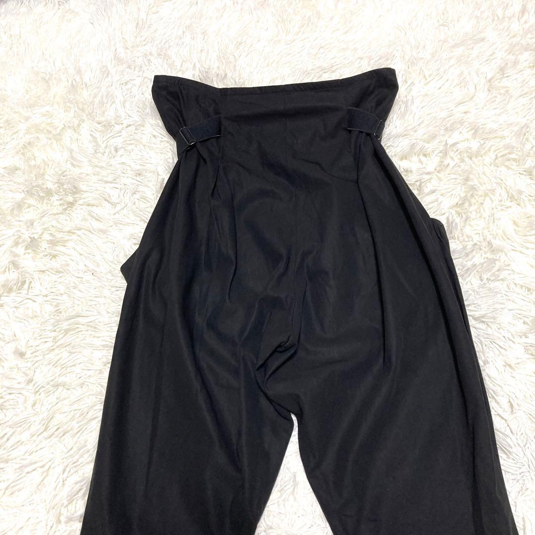 極美品✨リミフゥ　ヨウジヤマモト　変形サルエルパンツ　アジャスター　黒　S