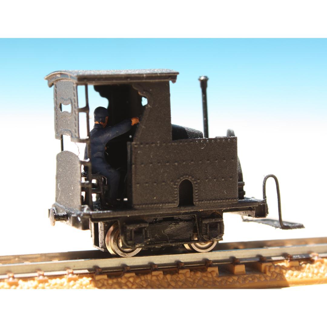 ナローゲージ HOナロー 石油発動機関車「南筑のブタ」 Nゲージの線路 HOn