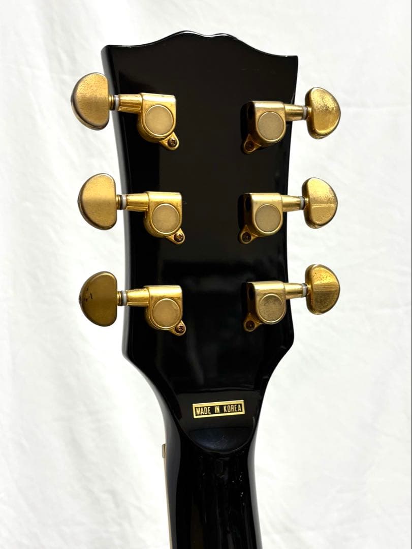 【新品弦張替済】GrassRoots レスポール カスタム ブラック