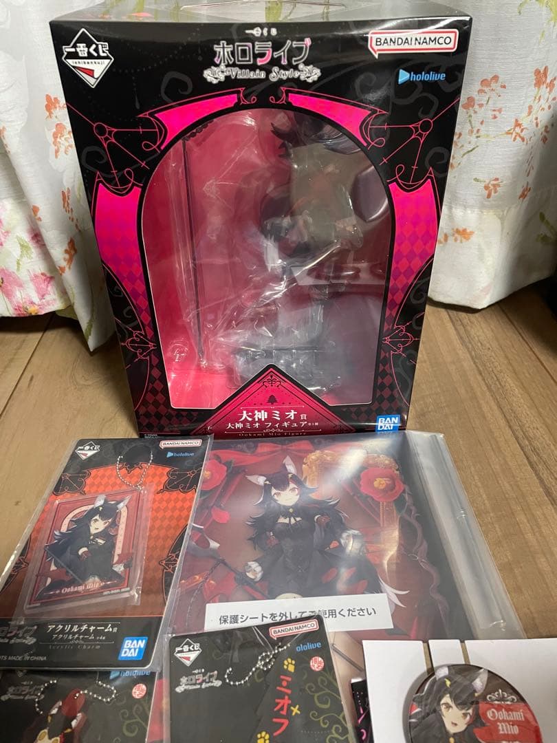 ホロライブ　一番くじ　大神ミオ　セミコンプセット　8点　フィギュア　他