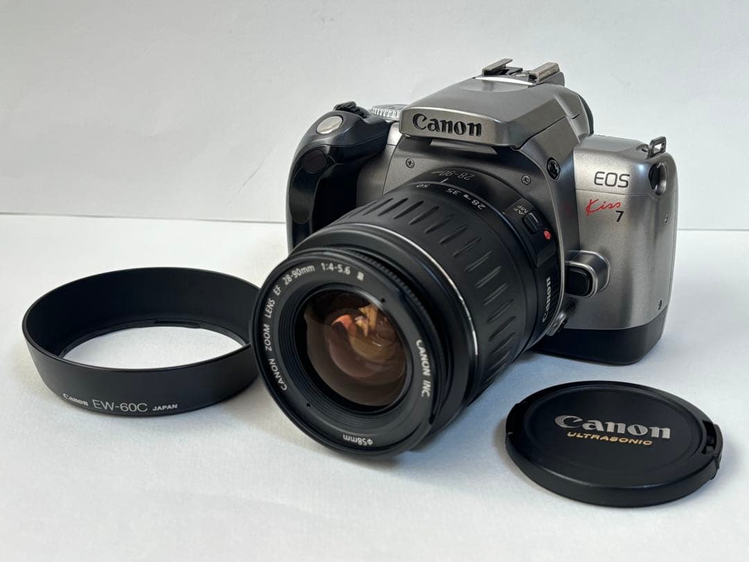 フィルム一眼レフ Canon EOSKiss7 28-90mmレンズ付き