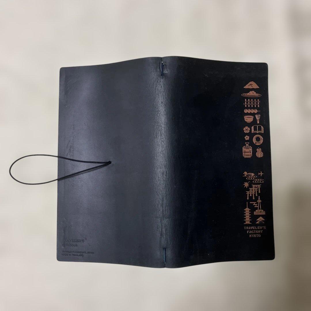 トラベラーズノート京都限定&リフィルノート色々12冊及びクリアホルダー等