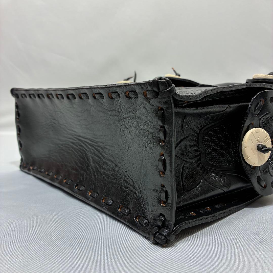 【美品】 Carving tribes Maestra S ハンドバッグ 黒
