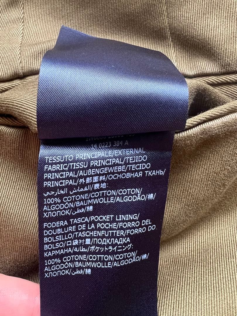 INCOTEX TAPERED FIT テーパードチノパン