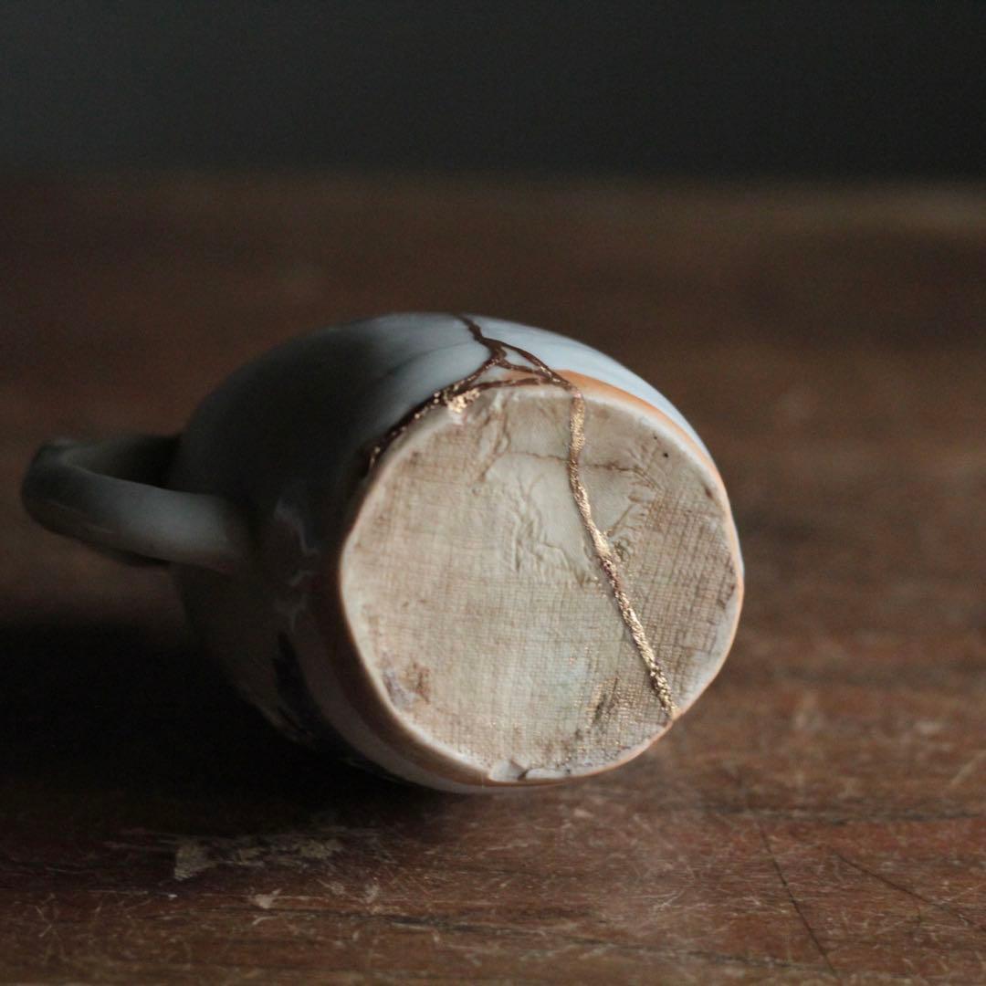 平戸焼 染付 水注 酒次 化粧水入れ 古美術 古道具 アンティーク 疵直し