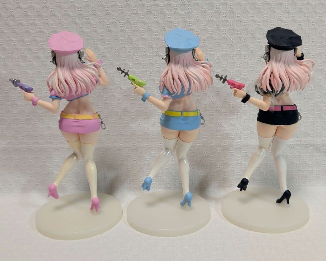 【新品未開封含む】すーぱーそに子 フィギュア スペースポリスver. 3種