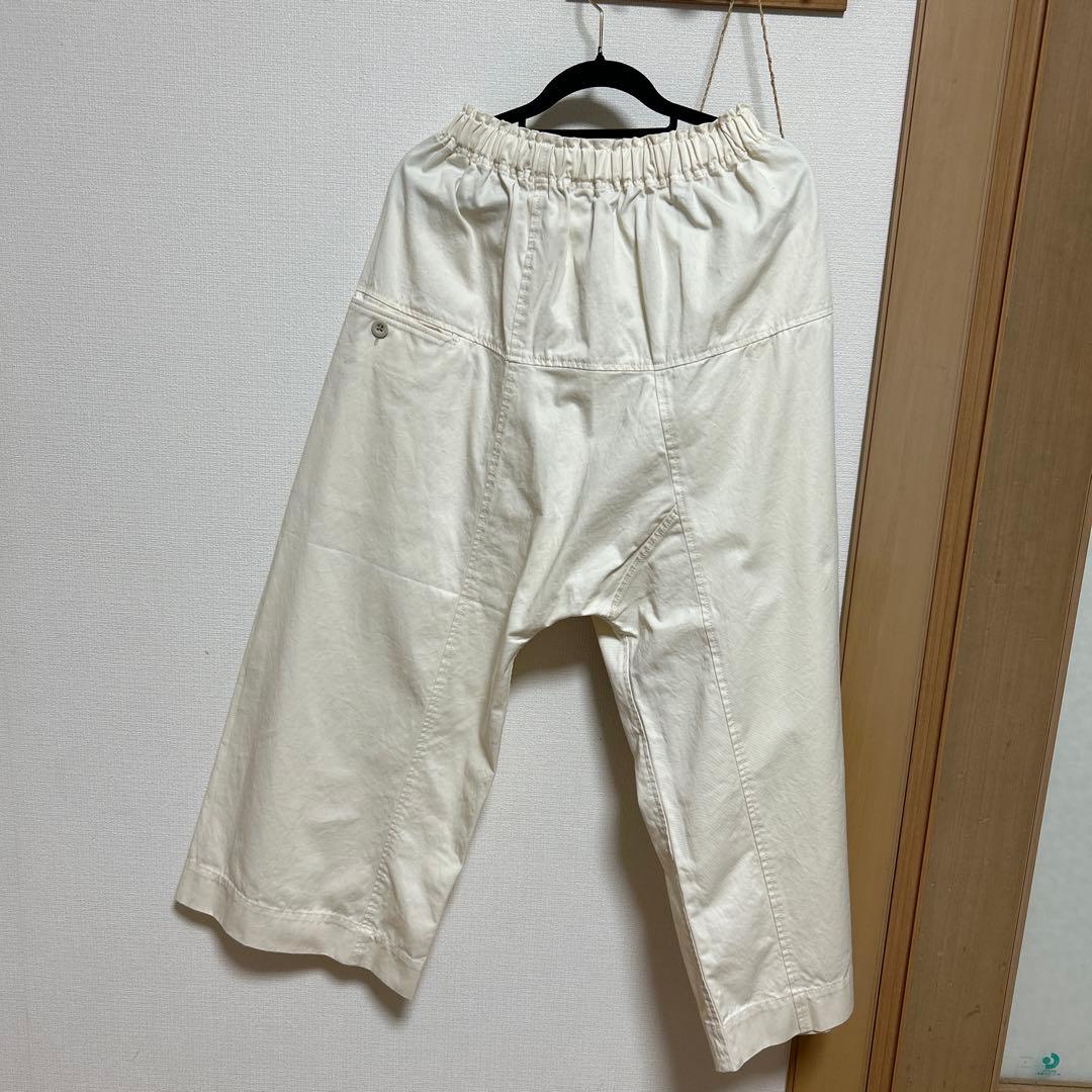 新品 トラバイユマニュアル コンパクトチノ シャムパンツ