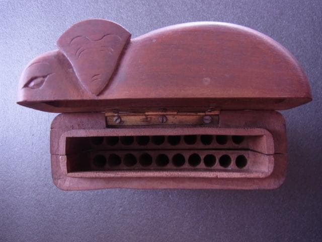 アールデコ　象　煙草入れ　タバコ　シガレットケース　置物　戦前　戦後　昭和レトロ