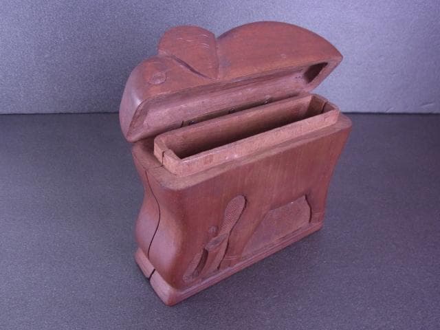 アールデコ　象　煙草入れ　タバコ　シガレットケース　置物　戦前　戦後　昭和レトロ