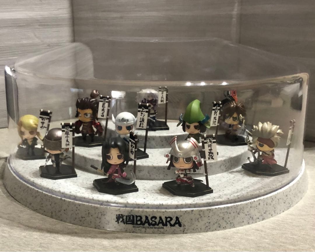 戦国BASARA フィギュア　10体　ケースつき　ワングランデフィギュア
