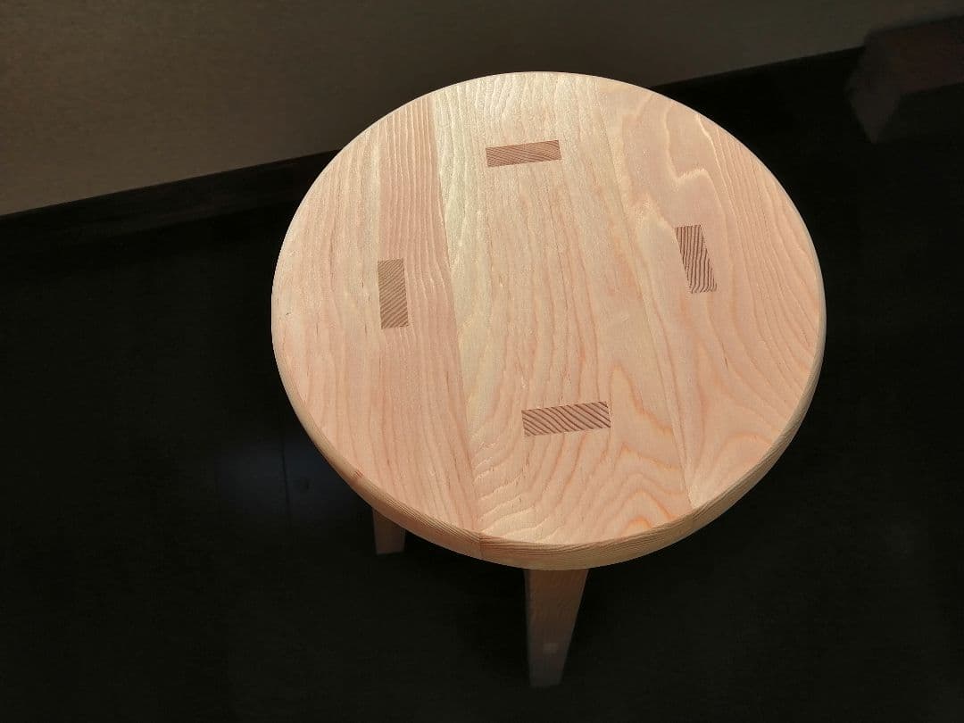 専用出品　木製スツール　２脚セット　高さ80cm　丸椅子　stool