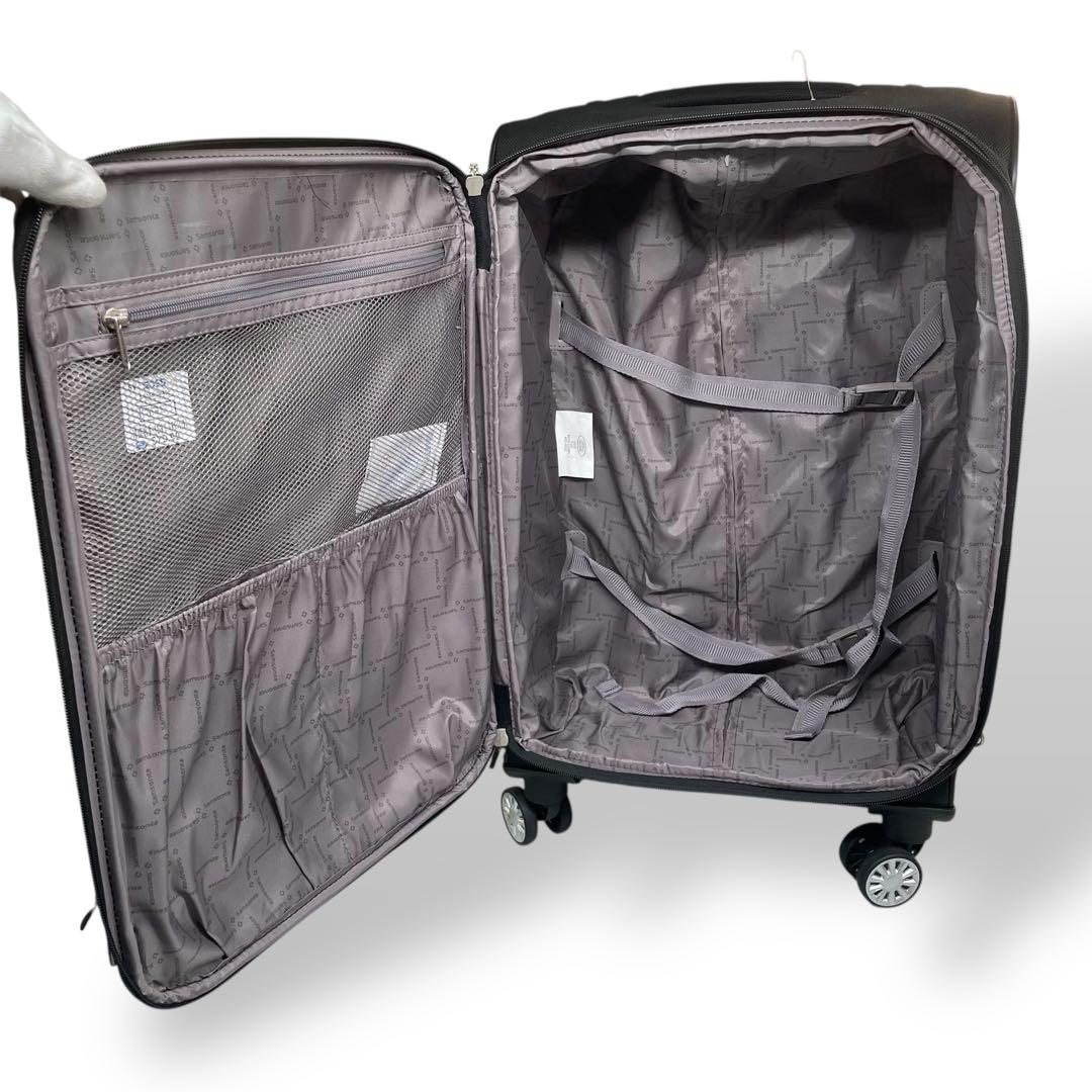 サムソナイト スーツケース 機内持ち込み 軽量 黒