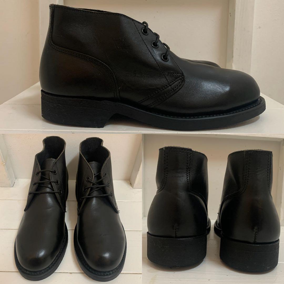 US VINTAGE 米軍 ADDISON SHOE COMP社製 レザーブーツ