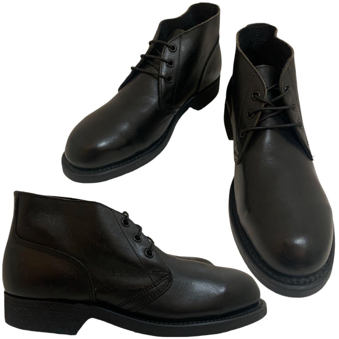US VINTAGE 米軍 ADDISON SHOE COMP社製 レザーブーツ
