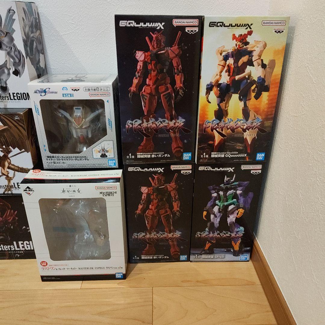 遊戯王、ガンダムフィギュアセット