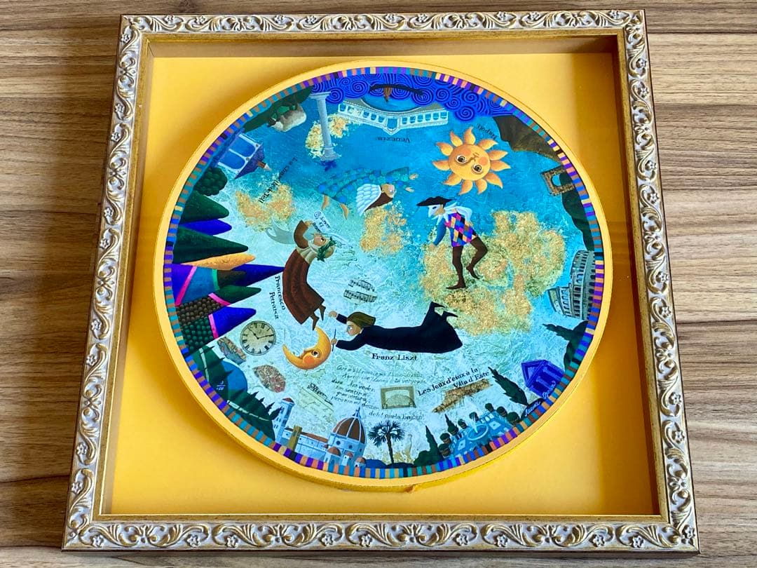 ⭐️ 新品 ⭐️ ♪ 巡礼の年 ♪ リスト ⭐️ アクリル絵画