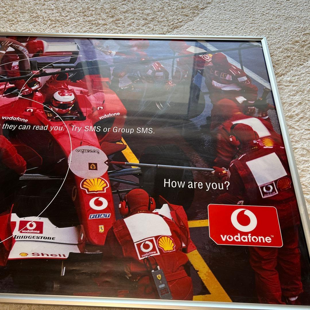 Vodafone Ferrari Racing 広告ポスター大判非売品3枚セット