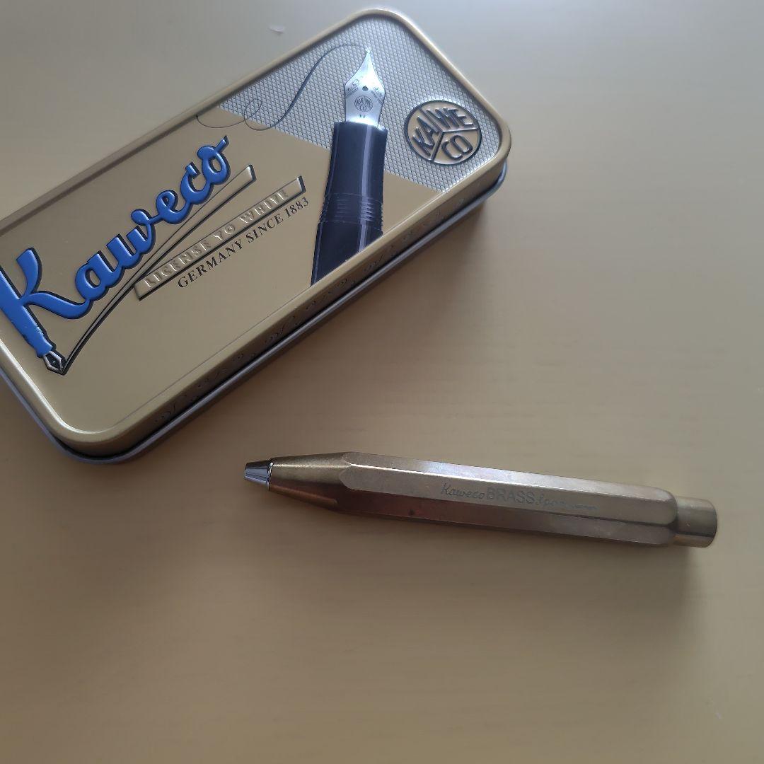 【中古品】カヴェコ ペンシル 0.7mm ブラススポーツ S/BRSP-BR