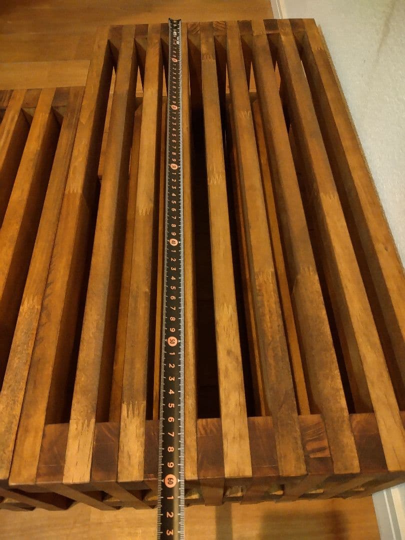 木製　ハンドメイド　オーダー　水槽台　アクアラック　ワトコオイル　金魚