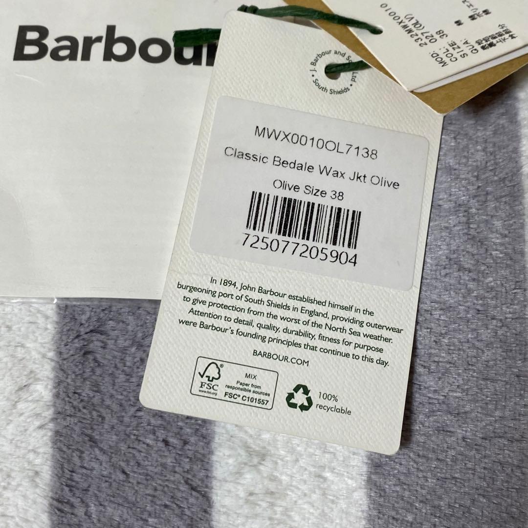 ジャケット・アウター Barbour Classic Bedale Wax Jacket 38