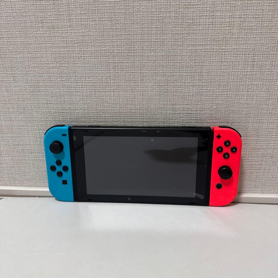 Nintendo Switch ネオンレッド/ブルー 本体　移動用ケース付き