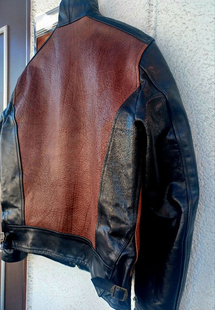 1/17(土)迄の特価！雰囲気抜群『CIDU LEATHERS』水牛革馬革コンビ