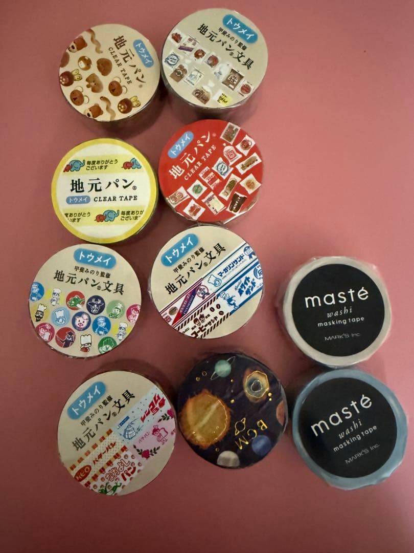 マスキングテープ セット 多様なデザイン　表現社、倉敷意匠計画室、フロンティア等