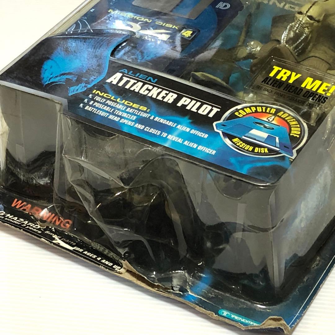 90s インディペンデンスデイ　iD4 SF エイリアンフィギュア 1996年