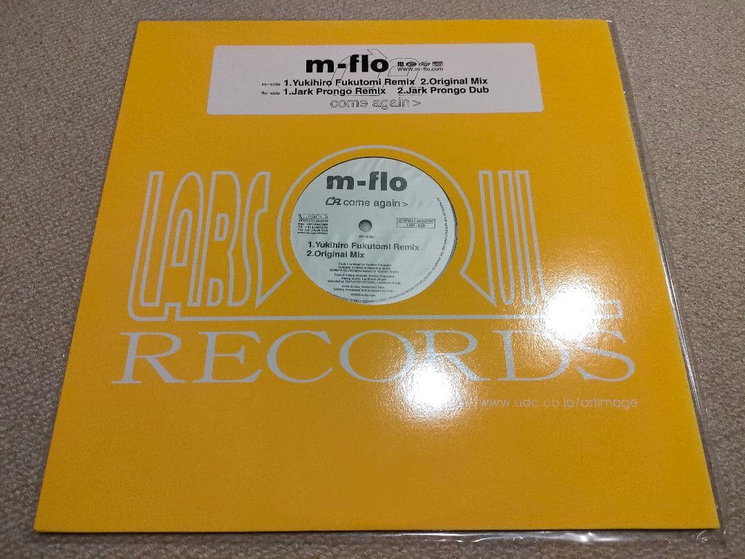 m-flo「come again」12インチ レコード