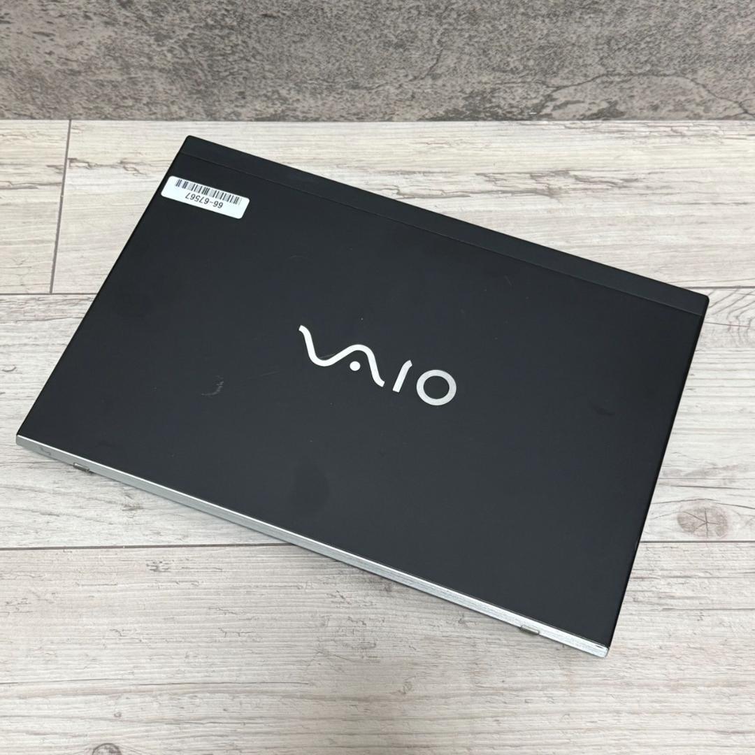 ノートパソコン◆Office付き◆黒◆VAIO◆設定済み◆10世代