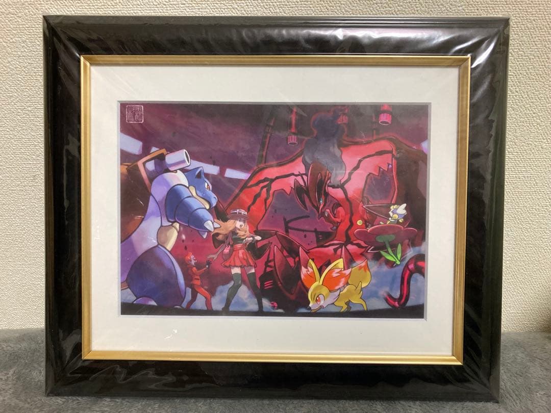 ポケモンセンターコレクタブルアートPG秘密基地の攻防　イベルタル