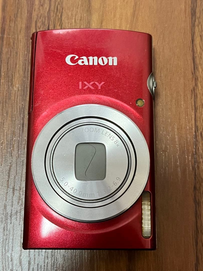 Canon IXY コンパクトデジタルカメラ レッド 動作未確認
