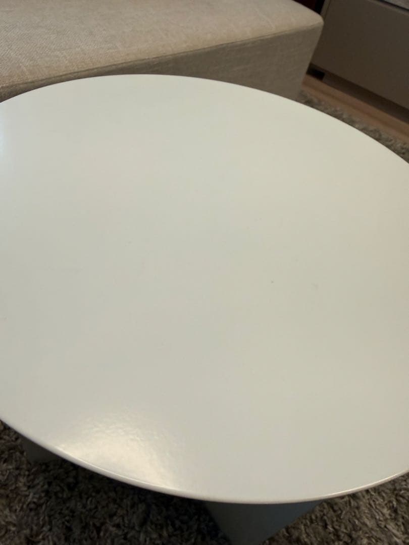 SLIT TABLE STEEL HIGH（スリットテーブル スチールハイ）　白